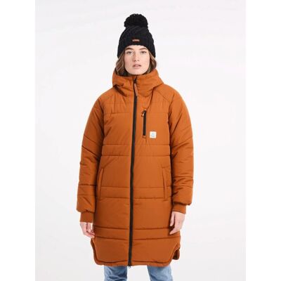 Women'S Parka Protest Prtadoreys Hnedá Xs Women'S Parka Protest Prtadoreys Hnedá Xs