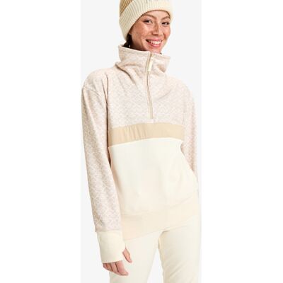 Women'S Sweatshirt Roxy Sweeping Peak Biela L Women'S Sweatshirt Roxy Sweeping Peak Biela L