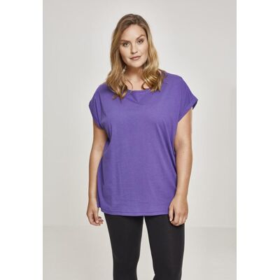 Urban Classics Women'S Ultraviolet T-Shirt With Extended Shoulder Modrá Xs Urban Classics Women'S Ultraviolet T-Shirt With Extended Shoulder Modrá Xs