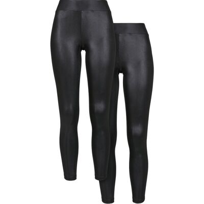 Urban Classics Dámske Legíny Z Umelej Kože 2 Kusy Čierna+čierna Čierna Xs Urban Classics Dámske Legíny Z Umelej Kože 2 Kusy Čierna+čierna Čierna Xs