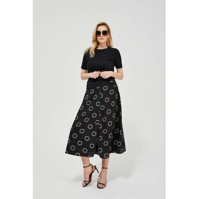 Marisse Dámska Midi Sukňa Moodo Čierna Xs Marisse Dámska Midi Sukňa Moodo Čierna Xs