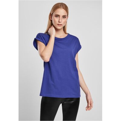 Urban Classics Women'S T-Shirt With Extended Shoulder Blue-Violet Modrá M Urban Classics Women'S T-Shirt With Extended Shoulder Blue-Violet Modrá M