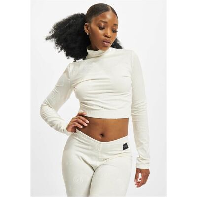 Biele Crop Tričko Rocawear Šedá L Biele Crop Tričko Rocawear Šedá L
