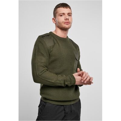 Brandit Military Sweater Olive Kaki Xl Brandit Military Sweater Olive Kaki Xl
