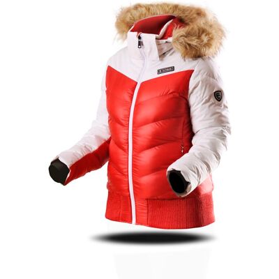 Bunda Trimm W Justa Bielo/červená Xl Bunda Trimm W Justa Bielo/červená Xl
