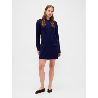 Gap Sweater Mini Dress Cashsoft - Ladies Modrá Xxl Gap Sweater Mini Dress Cashsoft - Ladies Modrá Xxl