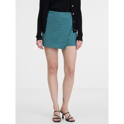 Kraťasy Pre Ženy Orsay - Petrolejová Čierna L Kraťasy Pre Ženy Orsay - Petrolejová Čierna L