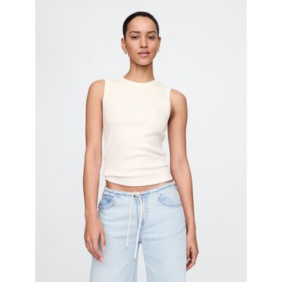 Gap Ribbed Top - Women'S Biela Xxl Gap Ribbed Top - Women'S Biela Xxl