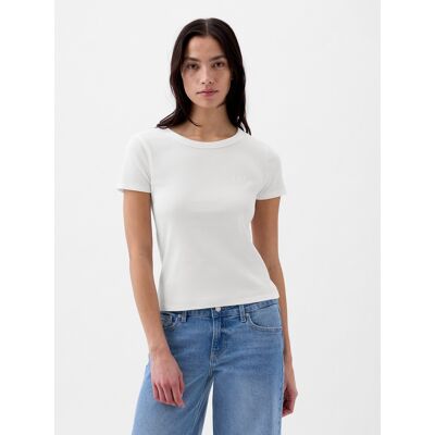 Biele Dámske Basic Tričko Gap Biela Xs Biele Dámske Basic Tričko Gap Biela Xs