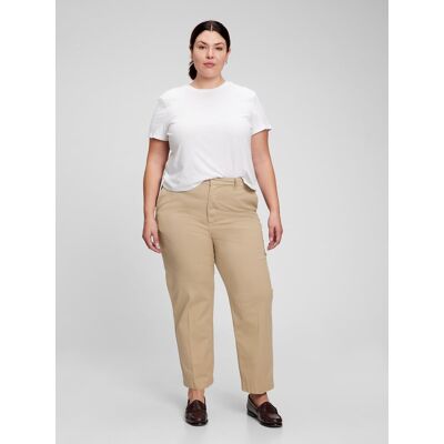 Béžové Dámske Nohavice Gap Straight Khaki Washwell Krémová Xs Béžové Dámske Nohavice Gap Straight Khaki Washwell Krémová Xs