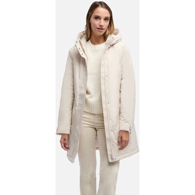 Cream Women'S Parka Geox Spherica - Women'S Krémová 48 Cream Women'S Parka Geox Spherica - Women'S Krémová 48