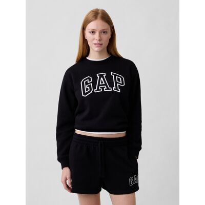 Dámska Mikina Gap S Logom Čierna Xxs Dámska Mikina Gap S Logom Čierna Xxs