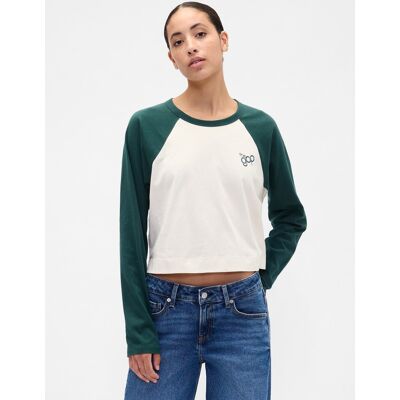 Gap Dámske Crop Tričko S Logom Modrá Xxl Gap Dámske Crop Tričko S Logom Modrá Xxl