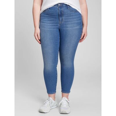 Gap Jeans Jeggings High Rise - Ladies Modrá 26long Gap Jeans Jeggings High Rise - Ladies Modrá 26long