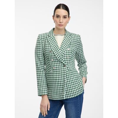 Green Women'S Patterned Blazer Orsay - Women'S Kaki 38 Green Women'S Patterned Blazer Orsay - Women'S Kaki 38