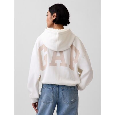 Gap Oversize Crop Mikina S logo Vintagesoft Biela Xl Gap Oversize Crop Mikina S logo Vintagesoft Biela Xl