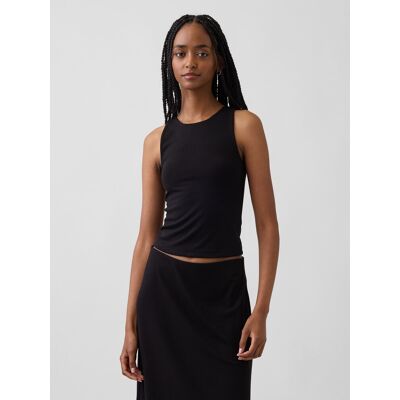 Gap Stretch Crop Top Čierna M Gap Stretch Crop Top Čierna M