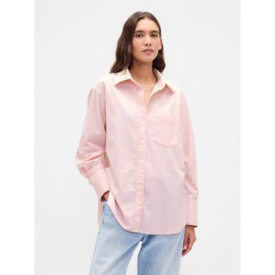 Gap Oversize Košeľa Ružová Xl Gap Oversize Košeľa Ružová Xl