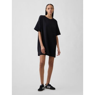 Gap Oversize Mikinové Šaty S Logom Vintagesoft Čierna Xs Gap Oversize Mikinové Šaty S Logom Vintagesoft Čierna Xs