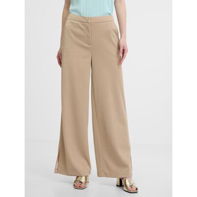 Orsay Beige Women'S Wide Pants - Women'S Hnedá 46 Orsay Beige Women'S Wide Pants - Women'S Hnedá 46