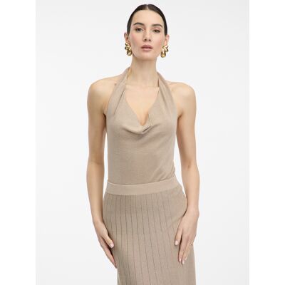 Gold Women'S Neck Top Orsay - Women'S Hnedá M Gold Women'S Neck Top Orsay - Women'S Hnedá M