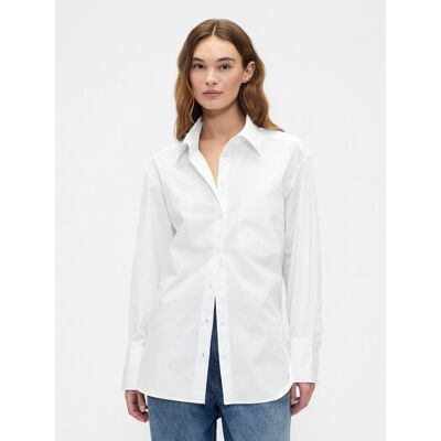 Gap Oversize Poplin Košeľa Modrá S Gap Oversize Poplin Košeľa Modrá S