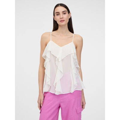 Orsay White Women'S Top - Women'S Šedá 40 Orsay White Women'S Top - Women'S Šedá 40