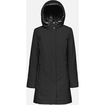 Black Women'S Parka Geox Spherica - Women'S Čierna 42 Black Women'S Parka Geox Spherica - Women'S Čierna 42