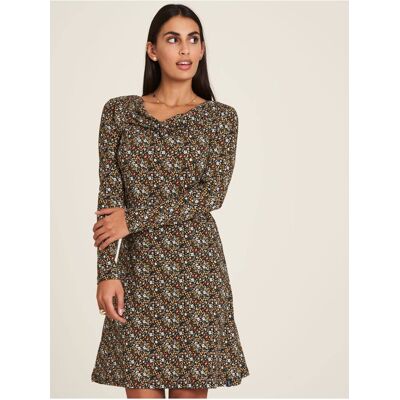 Dámske Šaty Tranquillo Floral Hnedá Xl Dámske Šaty Tranquillo Floral Hnedá Xl