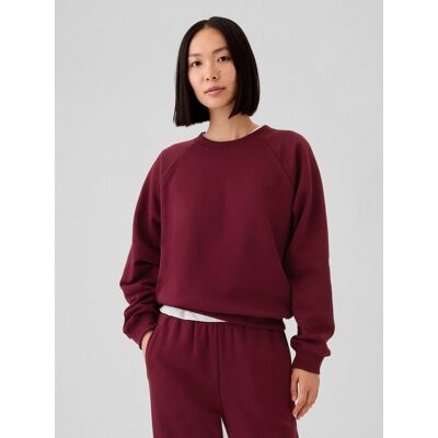 Gap Oversize Sweatshirt Vintage Soft - Women'S Tmavočervená Xl Gap Oversize Sweatshirt Vintage Soft - Women'S Tmavočervená Xl