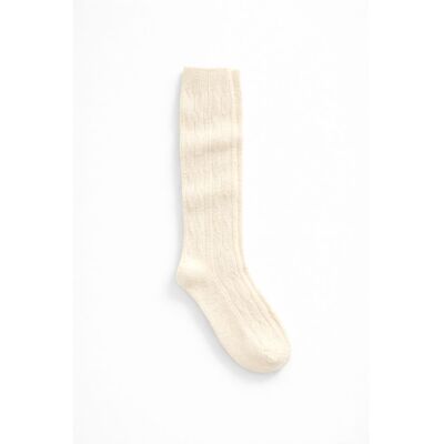 Gap Vysoké Pletené Ponožky Cashsoft Krémová One Size Gap Vysoké Pletené Ponožky Cashsoft Krémová One Size