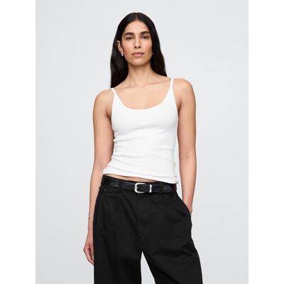 Gap Crop Tank Top - Women'S Biela Xl Gap Crop Tank Top - Women'S Biela Xl