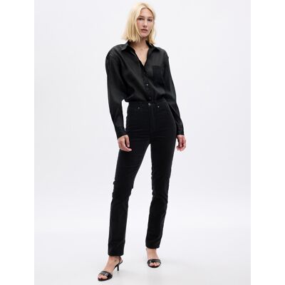 Čierna Dámska Priesvitná Oversized Košeľa Gap Čierna L Čierna Dámska Priesvitná Oversized Košeľa Gap Čierna L