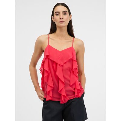 Red Women'S Top Orsay - Women'S Ružová 40 Red Women'S Top Orsay - Women'S Ružová 40