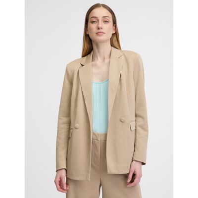 Orsay Beige Women'S Blazer - Women'S Krémová 40 Orsay Beige Women'S Blazer - Women'S Krémová 40