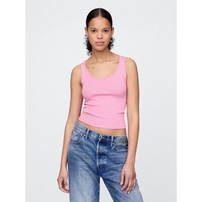 Gap Crop Tank Top - Women'S Ružová Xs Gap Crop Tank Top - Women'S Ružová Xs