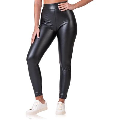 Bellinda Relax & Go Leatheroptic Leggings - Dámske Legíny Koženého Vzhľadu - Čierna Čierna M Bellinda Relax & Go Leatheroptic Leggings - Dámske Legíny Koženého Vzhľadu - Čierna Čierna M