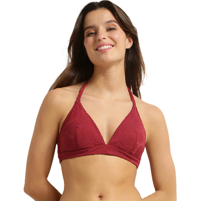 Dim Swimwear Shell Triangle Bra - Dámske Plavky, Tmavočervené Tmavočervená 75 C Dim Swimwear Shell Triangle Bra - Dámske Plavky, Tmavočervené Tmavočervená 75 C
