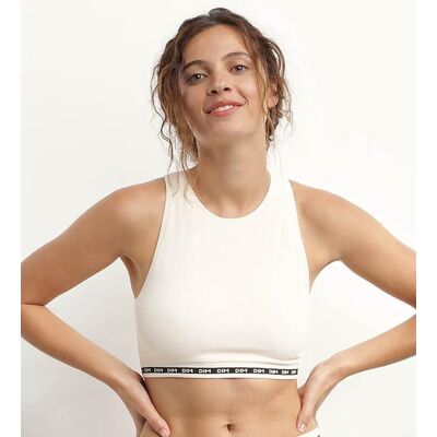 Dim Icons Wirefree Crop Top - Dámsky Top - Smotanová Xl Dim Icons Wirefree Crop Top - Dámsky Top - Smotanová Xl
