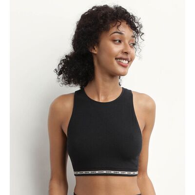 Dim Icons Wirefree Crop Top - Dámsky Top - Čierna Čierna Xl Dim Icons Wirefree Crop Top - Dámsky Top - Čierna Čierna Xl