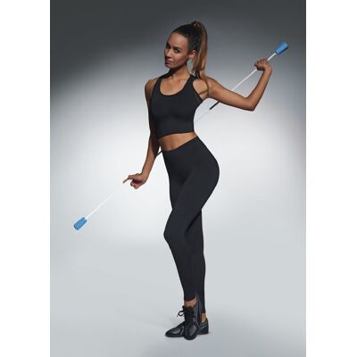 Bas Bleu Sports Leggings Forcefit 90 Black With A Fitted Cut Šedá Xl Bas Bleu Sports Leggings Forcefit 90 Black With A Fitted Cut Šedá Xl