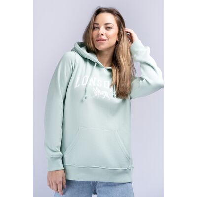 Lonsdale Women'S Hooded Sweatshirt Svetlozelená S Lonsdale Women'S Hooded Sweatshirt Svetlozelená S