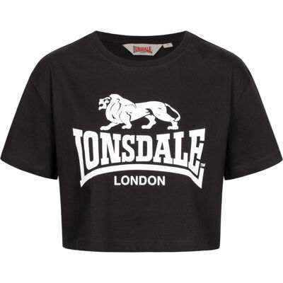 Dámske Tričko Lonsdale Čierna M Dámske Tričko Lonsdale Čierna M