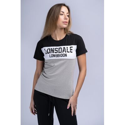 Dámske Tričko Lonsdale London Čierna L Dámske Tričko Lonsdale London Čierna L
