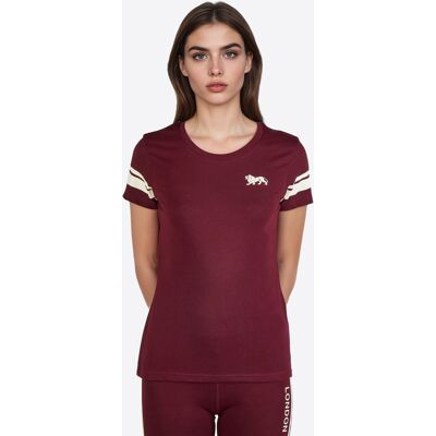 Lonsdale Women'S T-Shirt Tmavočervená Xl Lonsdale Women'S T-Shirt Tmavočervená Xl