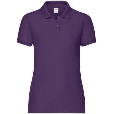 Fruit of the Loom T-Shirt For Women 65/35 Polo 632120 65/35 170g/180g Fialová L Fruit of the Loom T-Shirt For Women 65/35 Polo 632120 65/35 170g/180g Fialová L