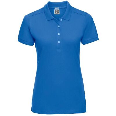 Blue Women'S Stretch Polo Russell Modrá S Blue Women'S Stretch Polo Russell Modrá S