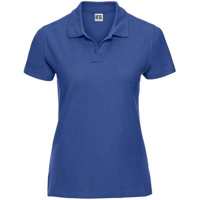 RUSSELL Ultimate R577f Cotton Polo 100% Smooth Cotton Ring-Spun 210g/215g Modrá Xs RUSSELL Ultimate R577f Cotton Polo 100% Smooth Cotton Ring-Spun 210g/215g Modrá Xs