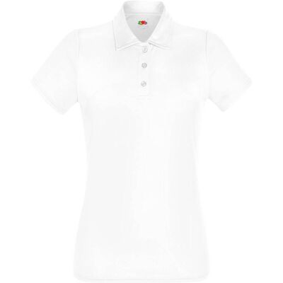 White Performance Polofruit Of The Loom T-Shirt Biela Xl White Performance Polofruit Of The Loom T-Shirt Biela Xl