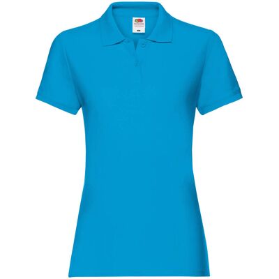 Blue Polo Fruit Of The Loom Svetlomodrá L Blue Polo Fruit Of The Loom Svetlomodrá L